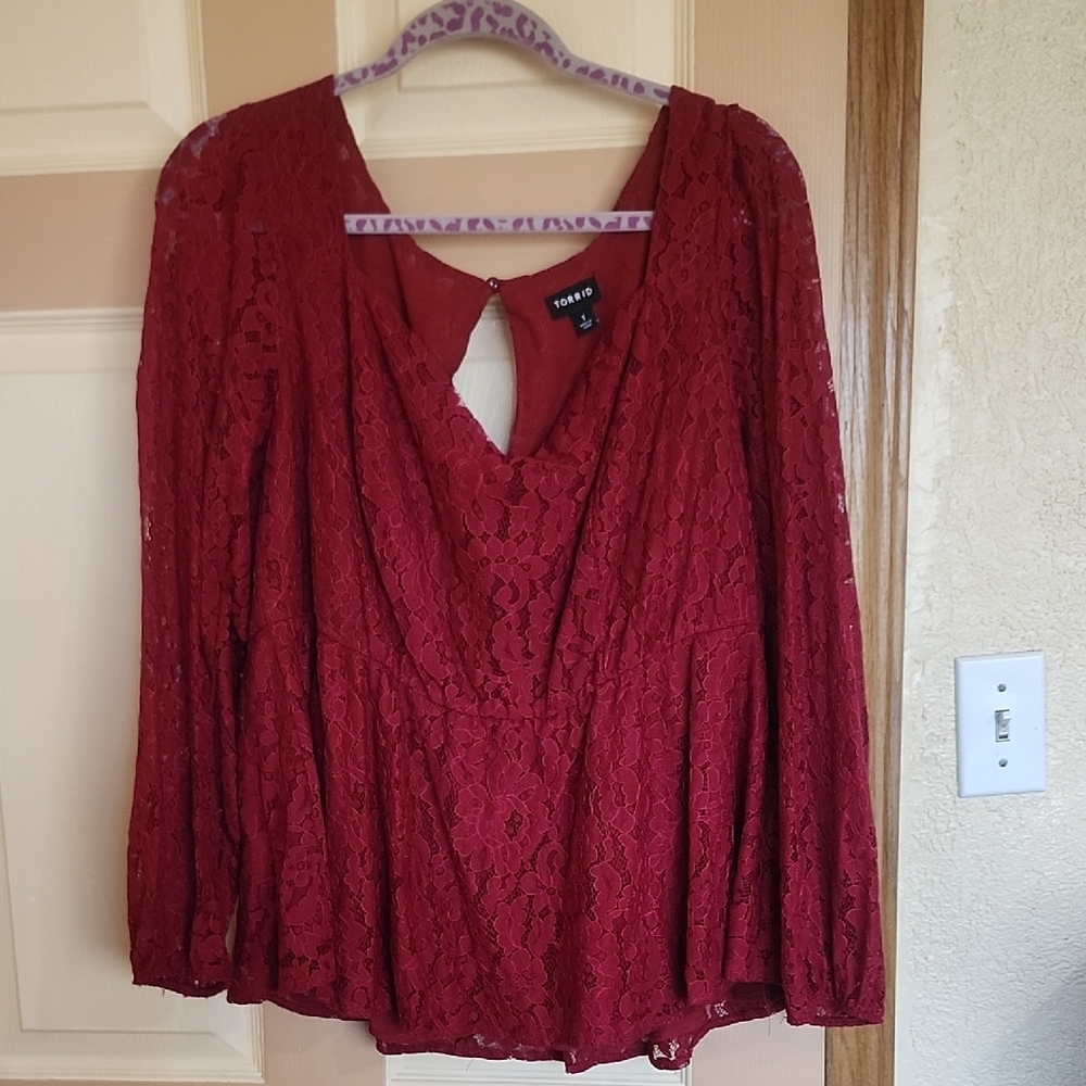 Torrid Lace Top